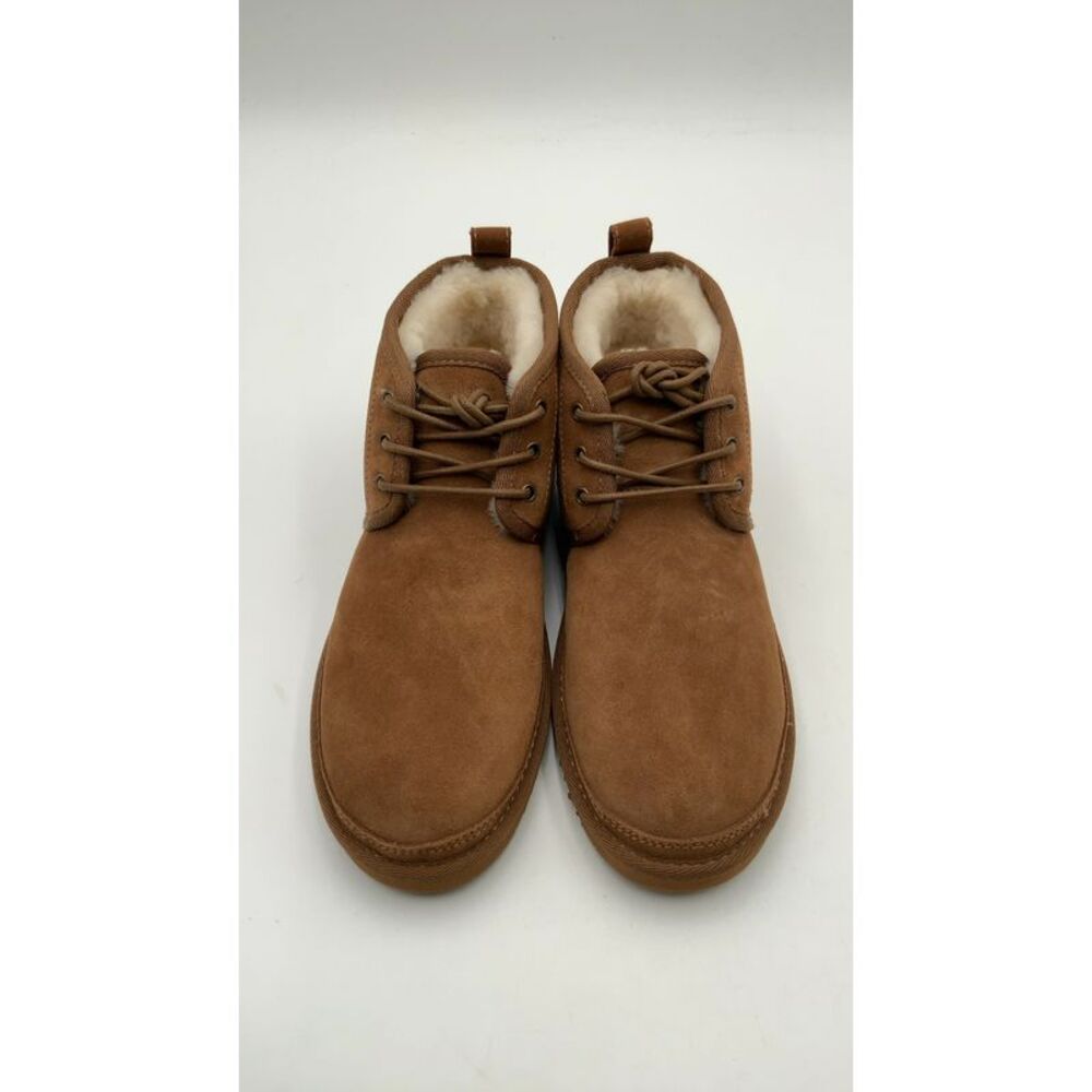 NWOT Quince Australian Shearling Chukka Booties in Pecan Size 11 - Picture 3 of 3